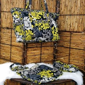 4 pc Vera Bradley duffel bag set